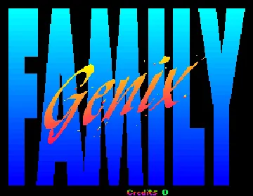 Genix Family screen shot title